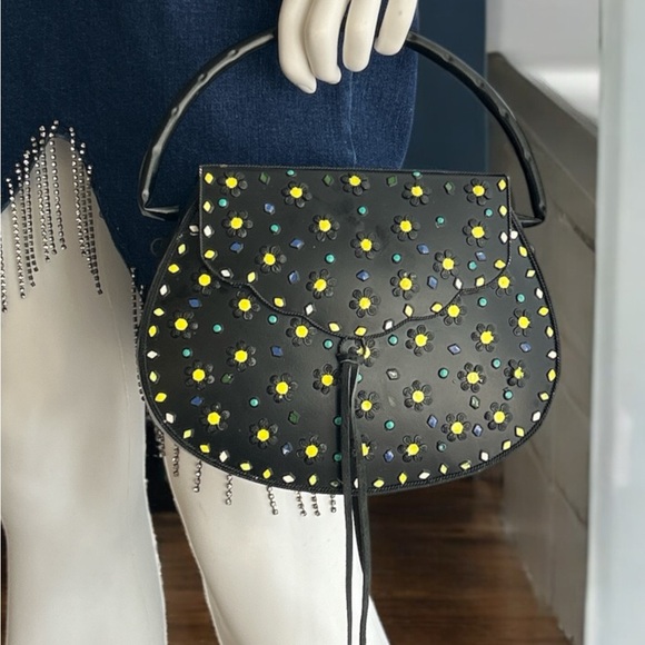 Sam Edelman GEORGIA Iron Hard-Shell Shoulder Bag - Picture 1 of 17
